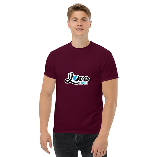 Klassisches Herren-T-Shirt i love napoli