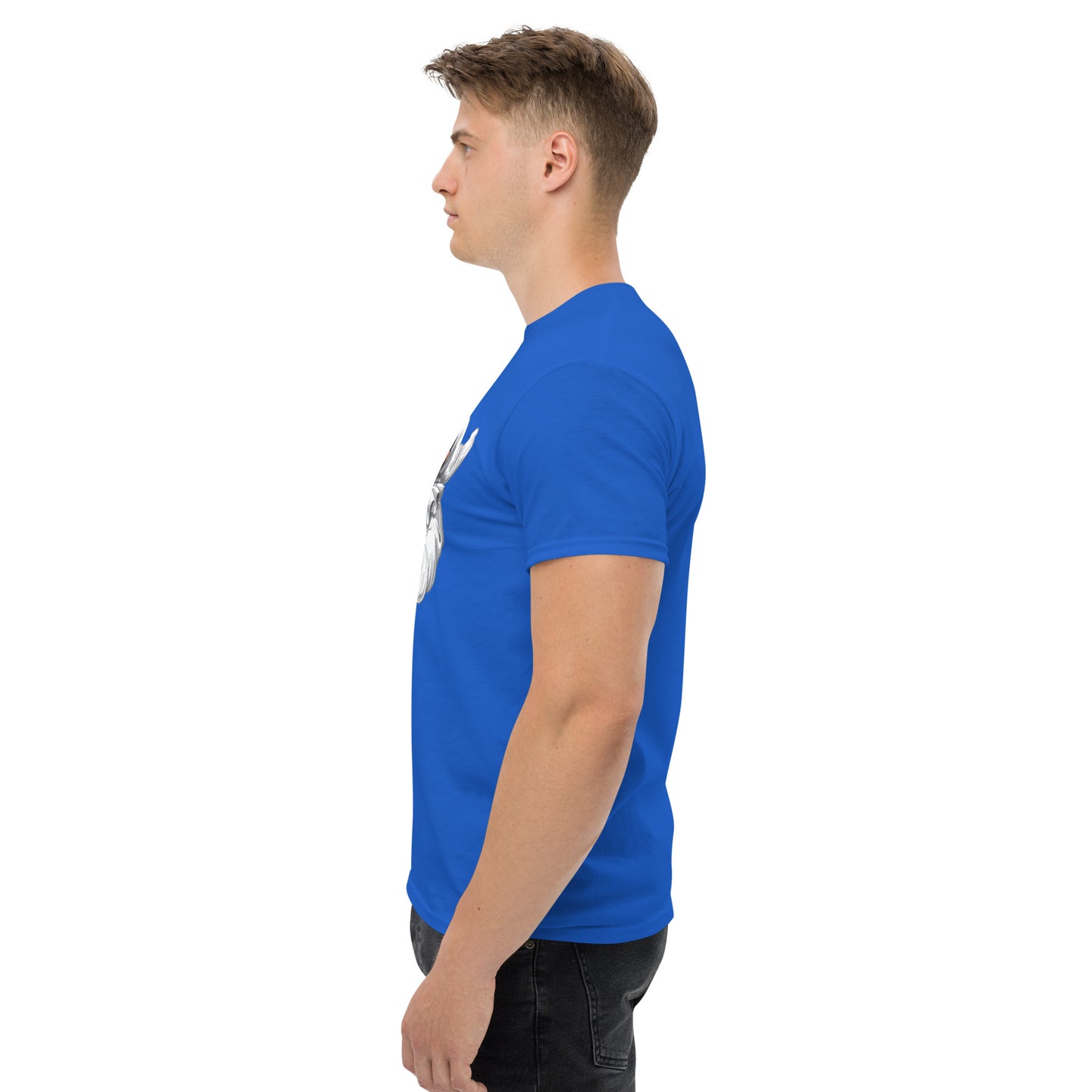 Klassisches Herren-T-Shirt Pulcinella verschiedene Farben